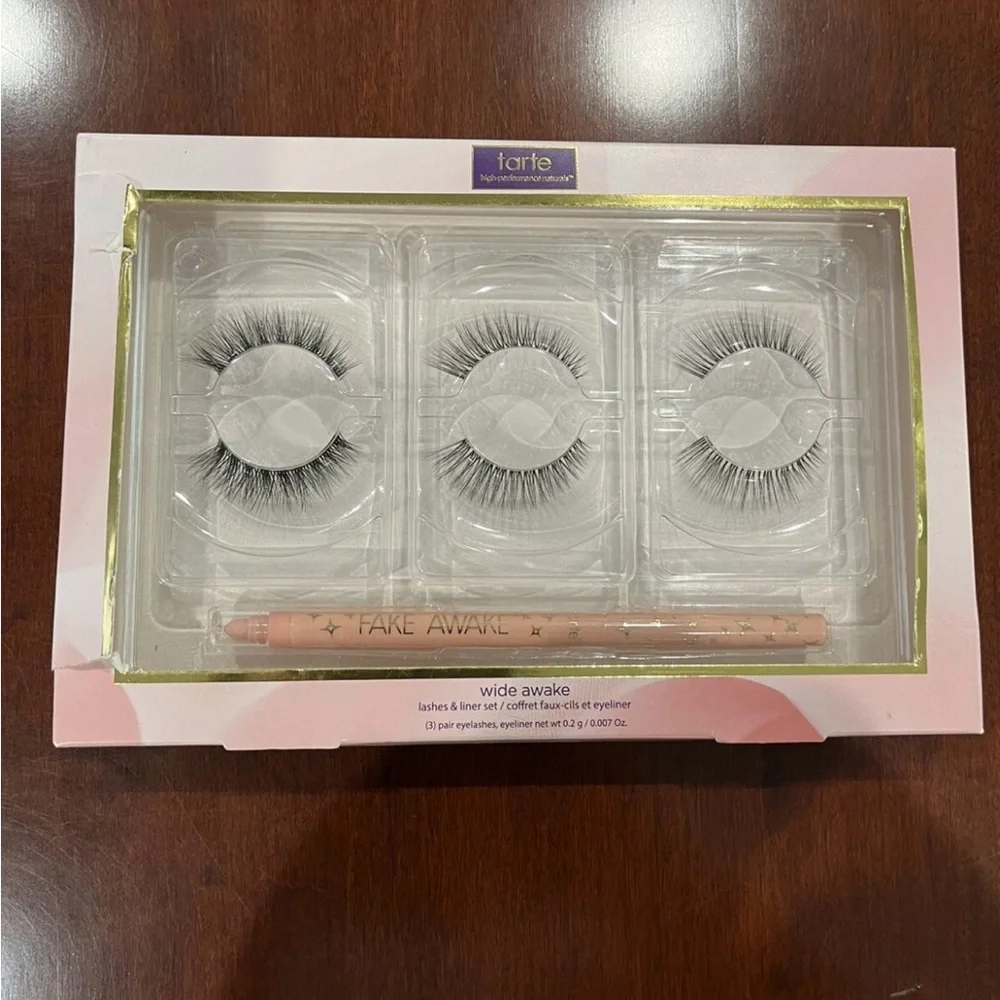 tarte Wide Awake Lashes & Liner Set Brand New In Box 💯 Authentic! - Picture 10 of 14
